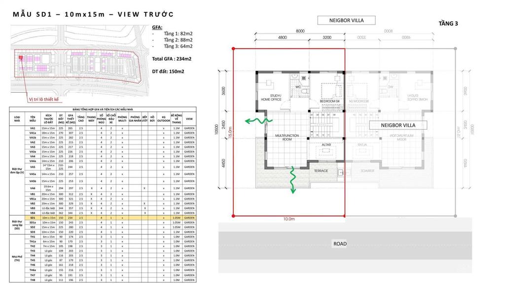 Bán biệt thự vsip thuỷ nguyên 150m2, 10 tỷ zone 2, bàn giao 7/0227, hoàn thiện cb, đóng trc 15%