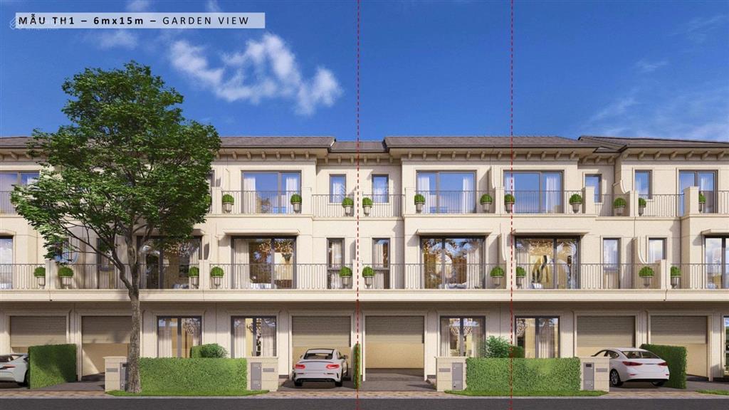 Quỹ căn liền kề 90m2 zone 2, sol garden, vsip thuỷ nguyên, giá 6,6 tỷ,  0818 268 *** nhận báo giá