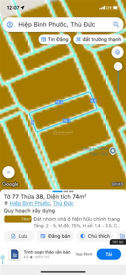 Bán nhà 2 tầng 74m2 4pn hẻm xe hơi thông đường số 9 sát bên kdt vạn phúc giá chỉ 6.2 tỷ