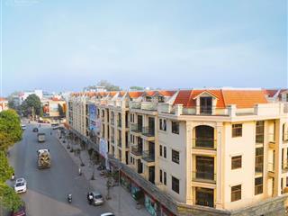 Án shophouse góc 2 mặt tiền 102m² 5 tầng trung tâm thường tín kinh doanh cực tốt