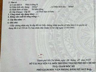 27 tỷ  585m2  3 tầng  siêu dòng tiền  phan văn hớn  q12