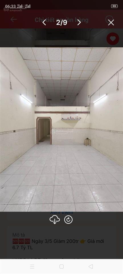 Nhà hẻm xe hơi, chỉ 5,4tỷ đường trần văn quang, phường bảy hiền, tân bình. + diện tích 67m2,