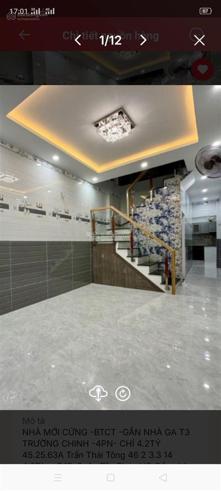 Nhà 46m2, 2tầng, 4phòng ngủ, 3wc, phòng khách thoáng mát quanh năm. +vi trí đắc