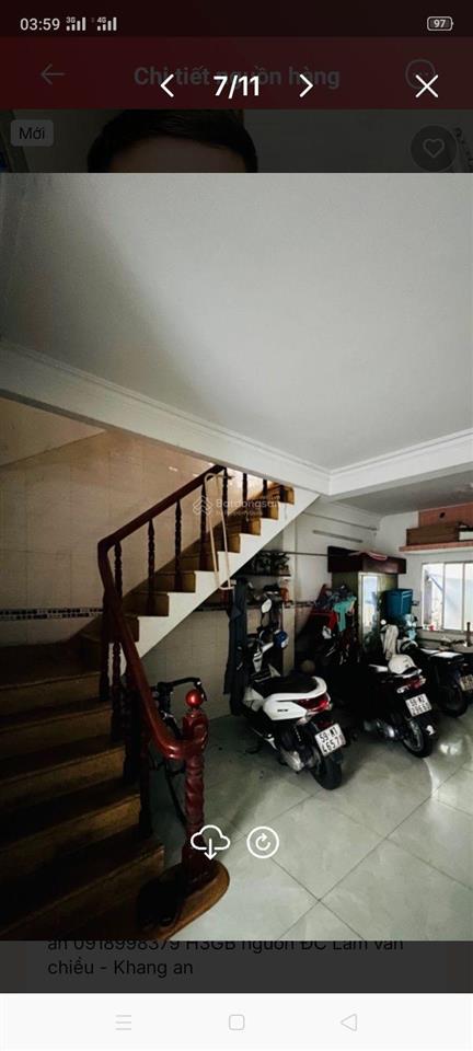 Giá tốt bán nhà âu cơ  bảy hiền  tân bình  60m2  3 tầng