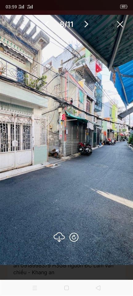 Giá tốt bán nhà âu cơ  bảy hiền  tân bình  60m2  3 tầng
