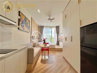 Japandi design có mặt tại thảo điền. căn hộ bố trí không gian hệ tủ thông minh, đầy đủ tiện nghi