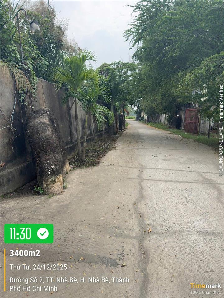 Hailongreal đất siêu phẩm làm nhà vườn, 31 tỷ, dt 3200m2, huỳnh tấn phát, tt nhà bè