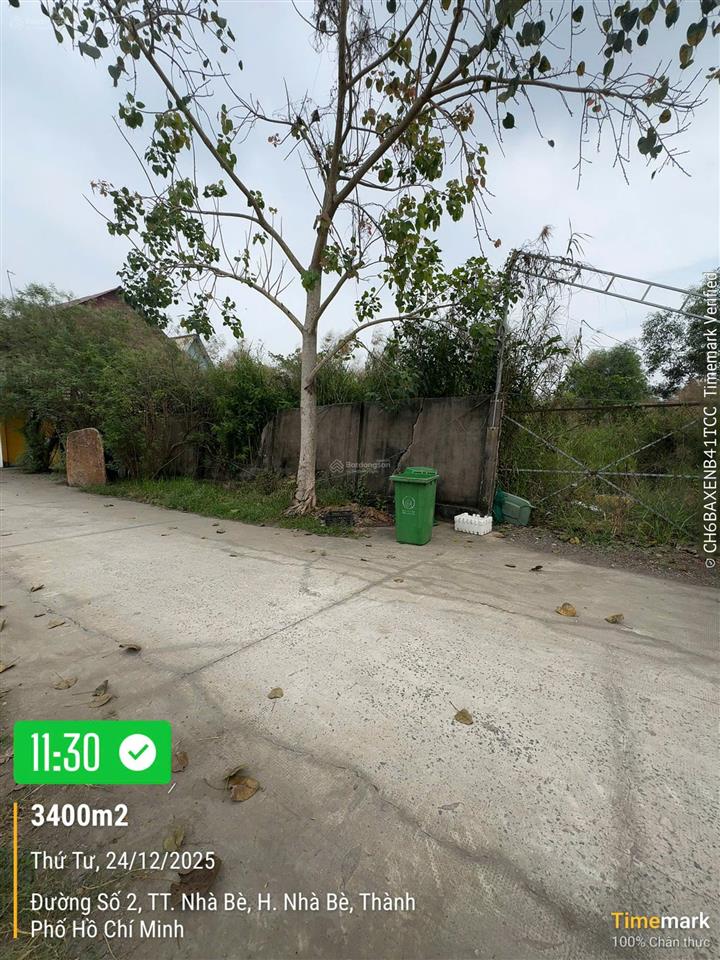 Hailongreal đất siêu phẩm làm nhà vườn, 31 tỷ, dt 3200m2, huỳnh tấn phát, tt nhà bè