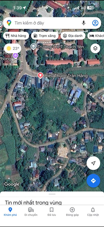 Đất trung tâm xã dũng phong, cao phong, hoà bình. diện tích trong sổ 2171m2, thực tế 3500m2