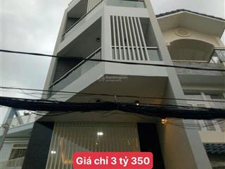 Chỉ 3,35 tỷ có ngay nhà 67m². xây 4 tầng hẻm xe hơi bùi đình túy, bình thạnh. ở rộng cực sướng, shr
