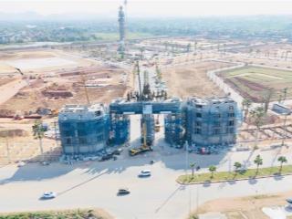 Đất liền kề đối diện sảnh toà chung cư b, cổng danko riversie bắc giang