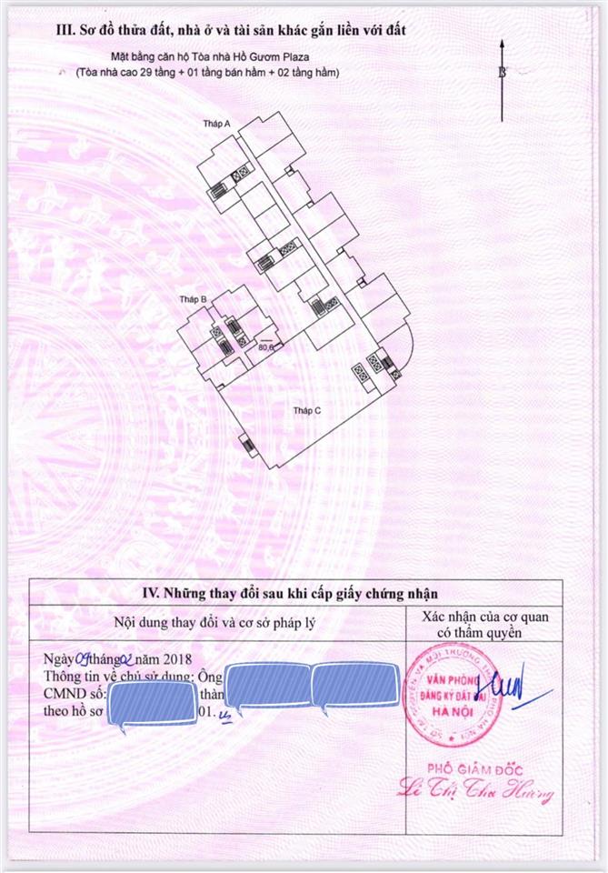 Bán gấp, giảm mạnh. mình cần bán gấp căn hộ 80,6m2  5,8 tỷ  2pn2vs  hồ gươm plaza hà đông