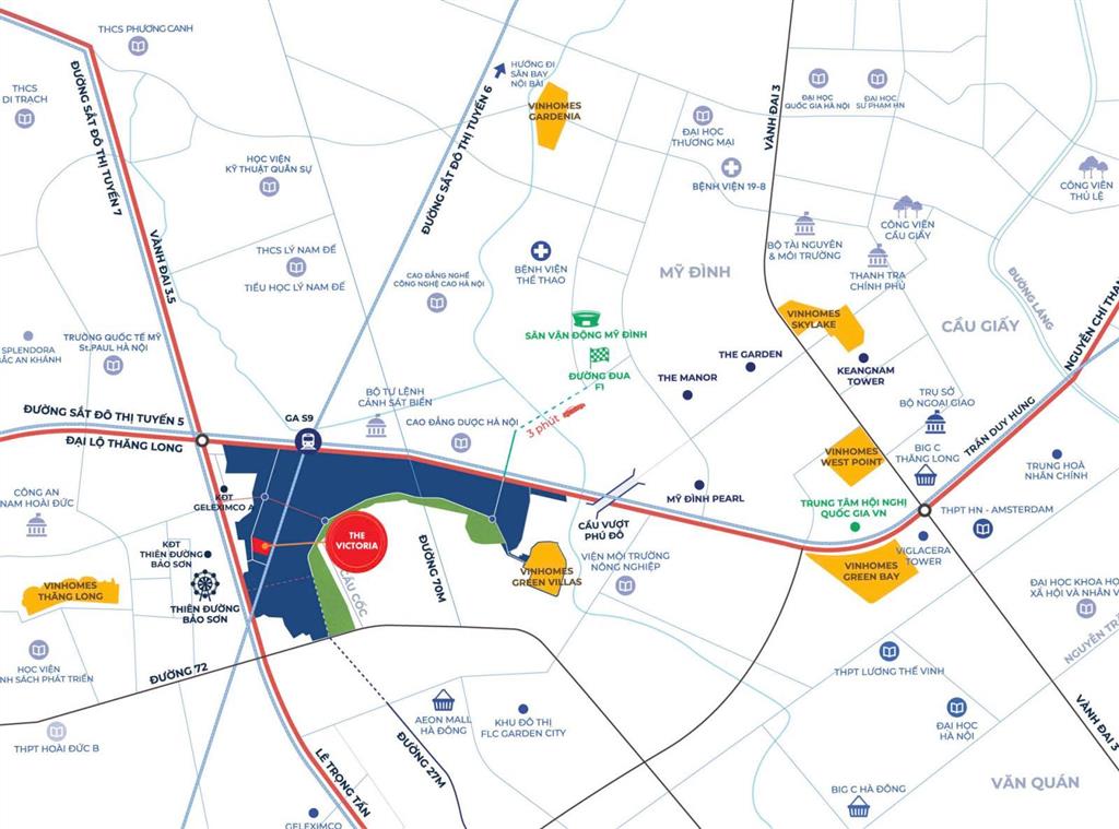 Lãi 800tr/năm khi đầu tư shop mặt sảnh 63m2 the victoria  kđt vinhomes smart city  vốn 3 tỷ