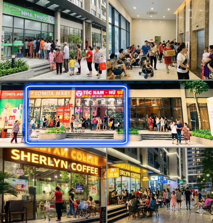 Lãi 800tr/năm khi đầu tư shop mặt sảnh 63m2 vinhomessmart city  vốn 3tỷ  sổ đỏ