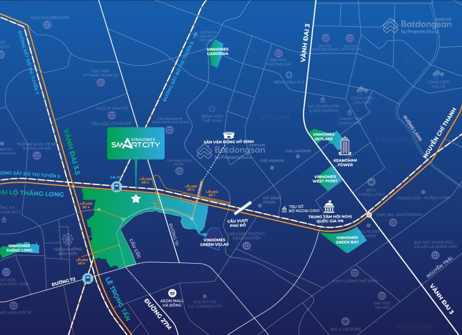 Lãi 850 triệu/năm khi mua shophouse mặt sảnh 60m2 trung tâm vinhomes smart citygiá 17xtr/m2