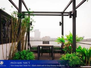 Bán shophouse 2 mặt tiền kinh doanh, full kính, đường rộng 45m tại dự án bạch đằng 1288