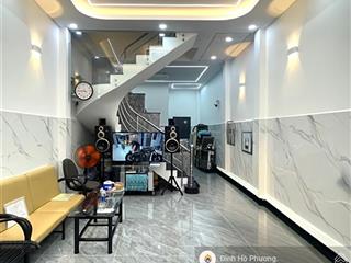 Bán nhà hẻm ôtô  nhà xd 4 tầng bê tông cốt thép  thiết kế hiện đại  đủ công năng lê hồng phong