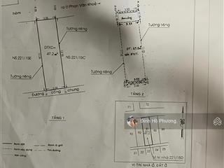 Bán nhà phan văn khỏe, quận 6 hẻm xe hơi  94m  hoàn công đủ chỉ 6.2 tỷ