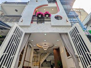 Bán nhà đường hồ biểu chánh phú nhuận, 3 tầng 3pn nở hậu đẹp, full nội thất, giá 5.98 tỷ