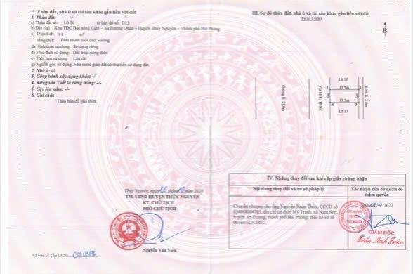 Bán đất bắc sông cấm tái định cư khu d cận kề trung tâm hành chính.