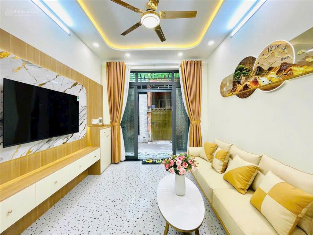 Siêu phẩm mới phạm văn chiêu, p.14 gò vấp full nội thất cao cấp xe hơi tới cửa  5,680 tỷ tl
