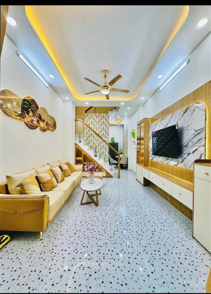 Siêu phẩm mới phạm văn chiêu, p.14 gò vấp full nội thất cao cấp xe hơi tới cửa  5,680 tỷ tl
