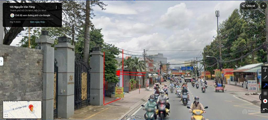Nhà mt 34 nguyễn văn tăng, q.9, 6x35m, cách ngã 4 lê văn việt 50m, vuông vức, cấp 4, chỉ 27,9tỷ tl