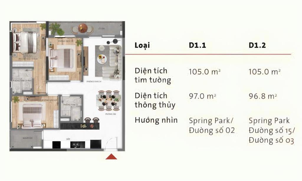 Chính thức lộ diện persa place phân khu căn hộ đầu tiên tại springville nhơn trạch vốn nhẹ 5%