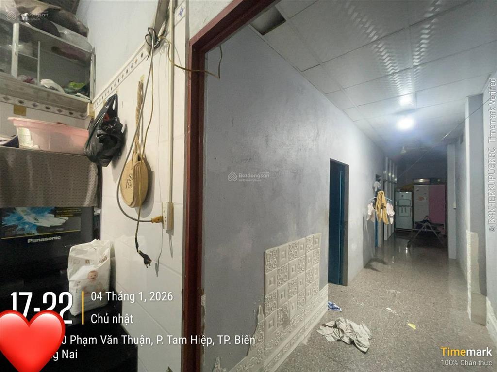 Cần bán nhanh nhà 2 mặt tiền 180m2, ngay kim center 1 sẹc đường phạm văn thuận, biên hòa. 5,9 tỷ