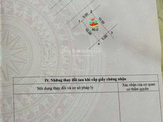 Chính chủ bán gấp đất dịch vụ no07 vạn phúc, 50 m2, mt 5m, không lỗi gì, kinh doanh, 16.5 tỷ