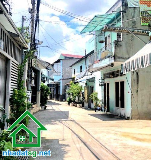 Chỉ 6.8 tỷ  nhà 68m2  hẻm 4m ngay trung tâm p. tân thành  tân phú. dt 68m2 (3.8 x 18)m nở hậu