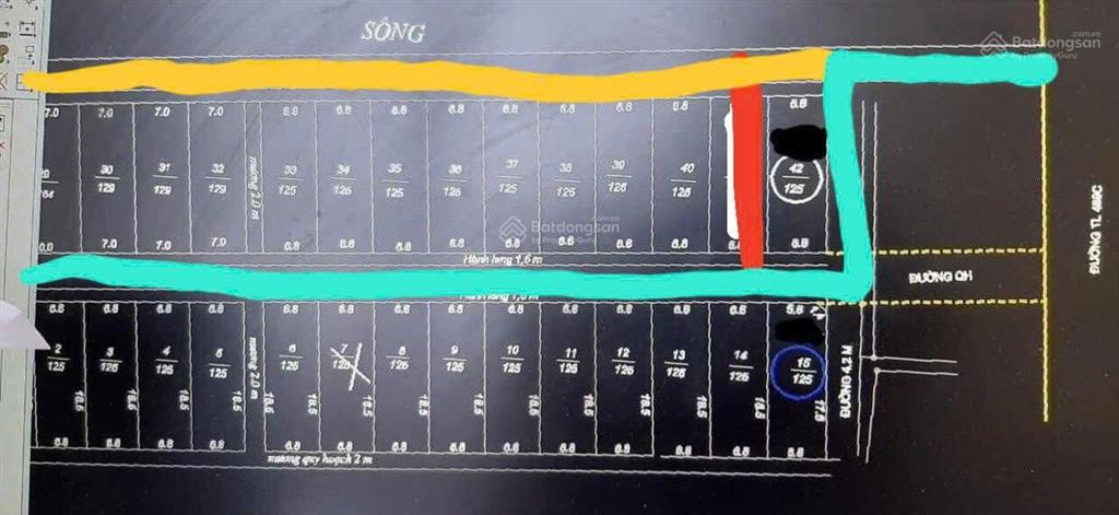 Bán 125m2 đất hạ linh  xuân ngọc  xuân trường, 1,45 tỷ