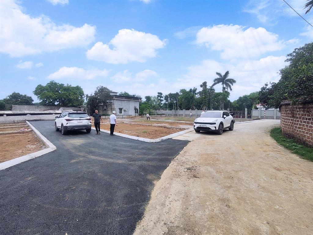 Bán lô đất trục chính đồng trạng gần chợ hòa lạc, cổng đh quốc gia, khu cnc hòa lạc, giá 35tr/m2