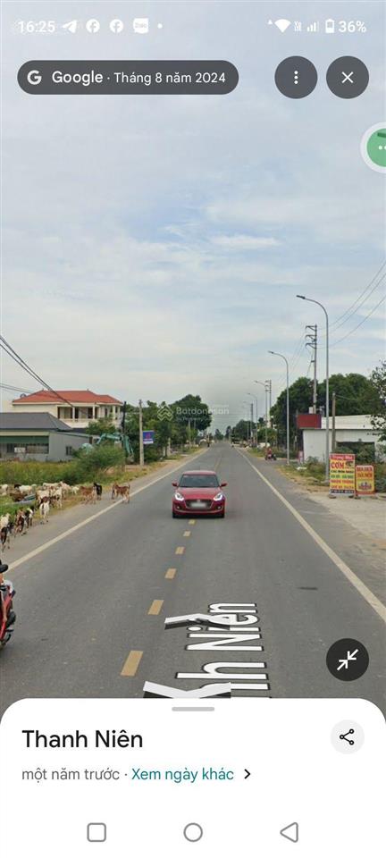 Bán đất đẹp ở lô 08 đầu ve, thanh niên, 2,1 tỷ, 125m2, pháp lý đầy đủ