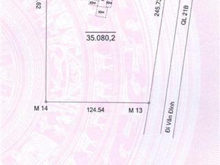 Chuyển nhượng đất công nghiệp tại 21b, bích hòa, thanh oai, hà nội, 280 tỷ, 40000 m²
