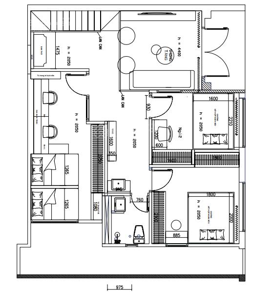 Chính chủ  cần bán căn mezza 86,5m2 the wisteria