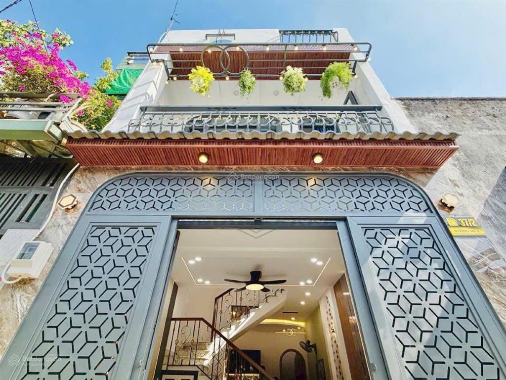 Duy nhất 1 căn! nhà đẹp hướng đông bùi đình túy, bt 42m2, 3pn/2wc ngõ 5m  giá sập hầm  shr