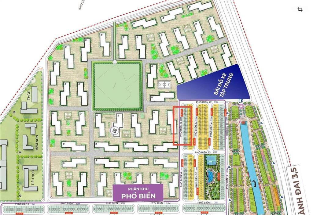 Em hoa hậu biệt thự liền kề 56m2 tại ocp2,3