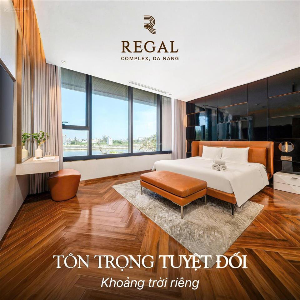 Mua căn hộ cao cấp trả góp 1%/tháng kề sông cận biển regal complexchuẩn mực sống quốc tế