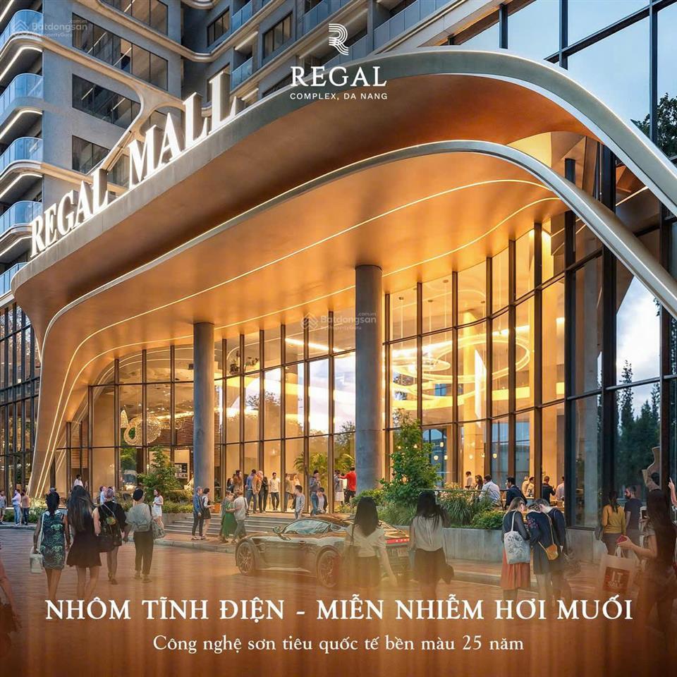 Mua căn hộ cao cấp trả góp 1%/tháng kề sông cận biển regal complexchuẩn mực sống quốc tế