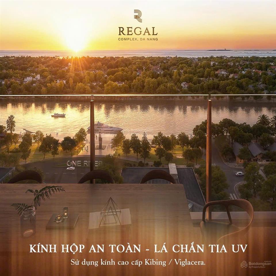 Mua căn hộ cao cấp trả góp 1%/tháng kề sông cận biển regal complexchuẩn mực sống quốc tế