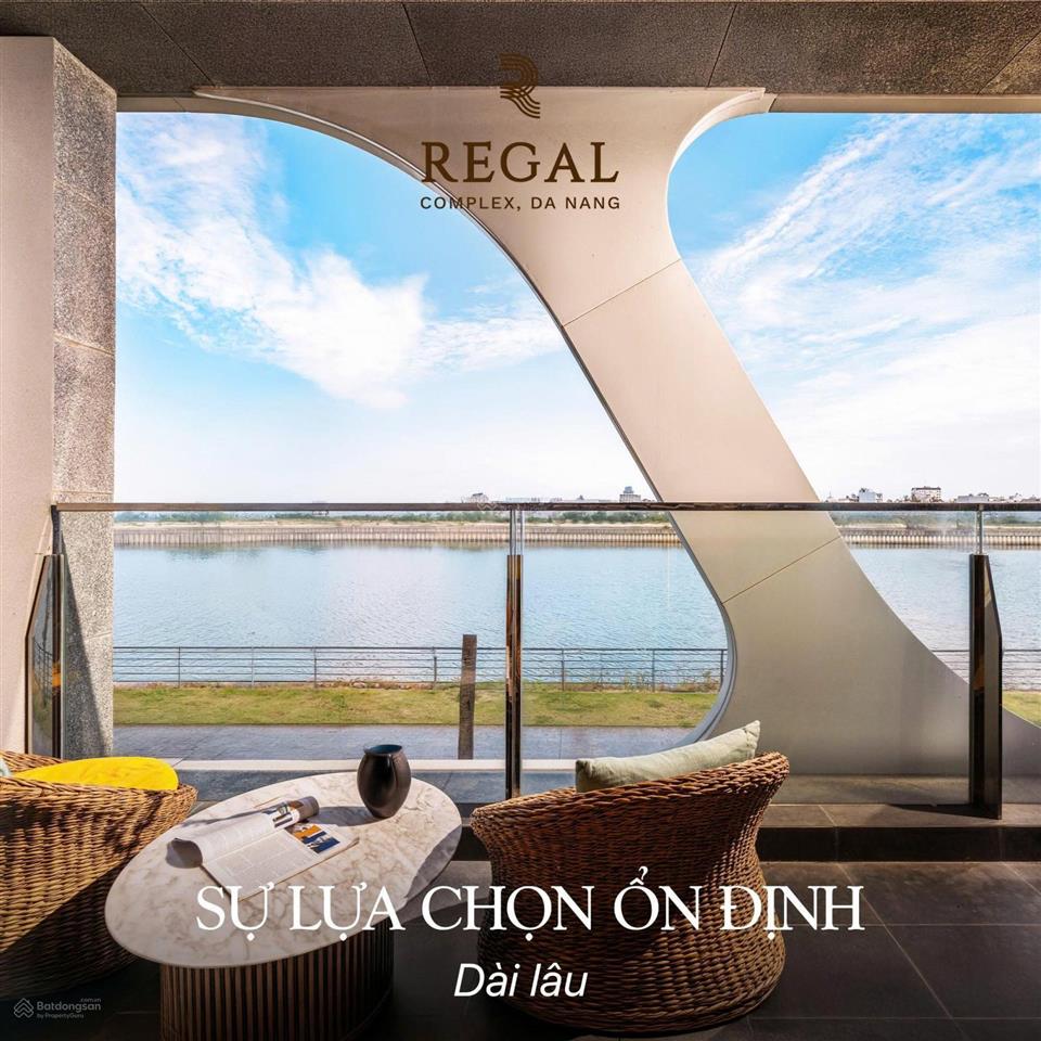 Mua căn hộ cao cấp trả góp 1%/tháng kề sông cận biển regal complexchuẩn mực sống quốc tế