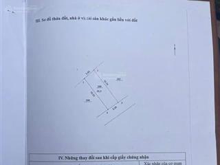 Hơn 7 tỷ, dt 35m2, mt 3.3m, hậu 3.4m, trc nhà 3m, thông sang khu dịch vụ liền kề vạn phúc, hà đông