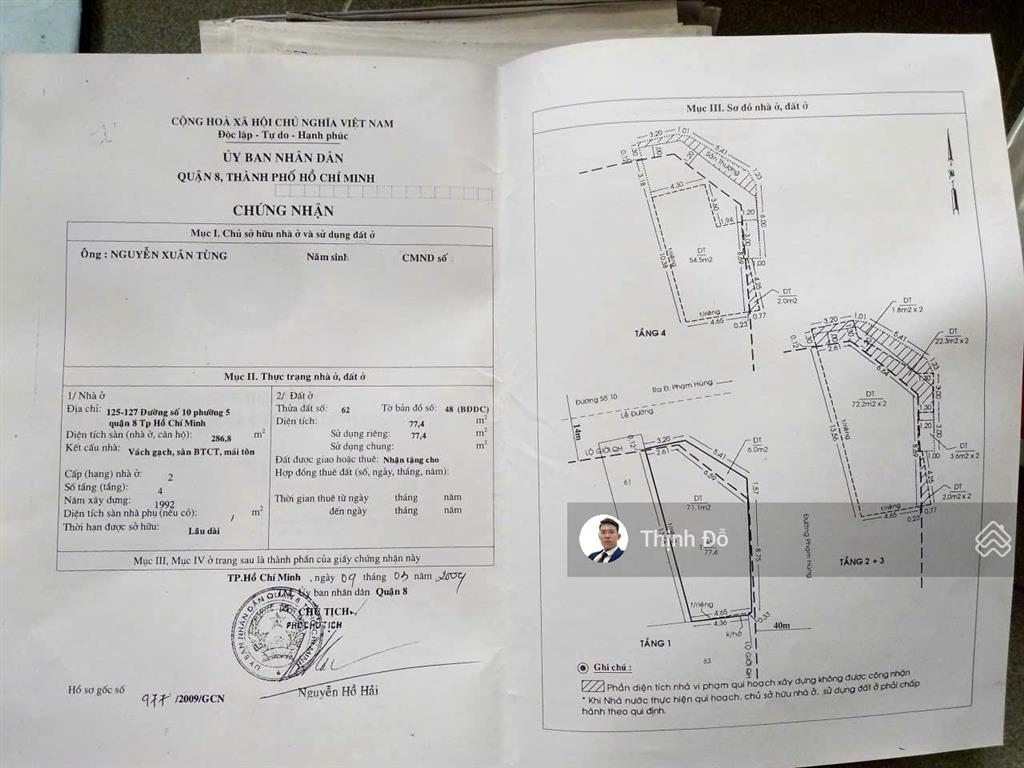 Siêu phầm góc 2 mặt tiền 125127 phạm hùng, p5 q8, sẵn kết cấu 4 tầng giá chỉ 21,5 tỷ