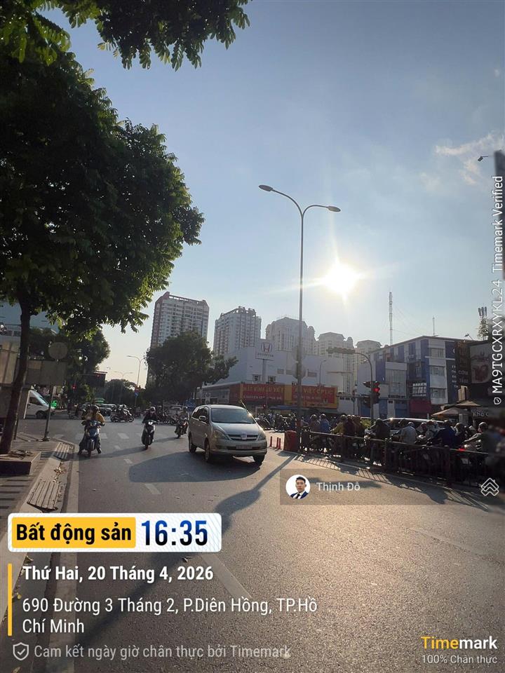 Bán nhà mặt phố góc 2mt 690 đường 3/2, q.10, 42 tỷ, bề ngang nhà lên đến 7,3m rất lớn