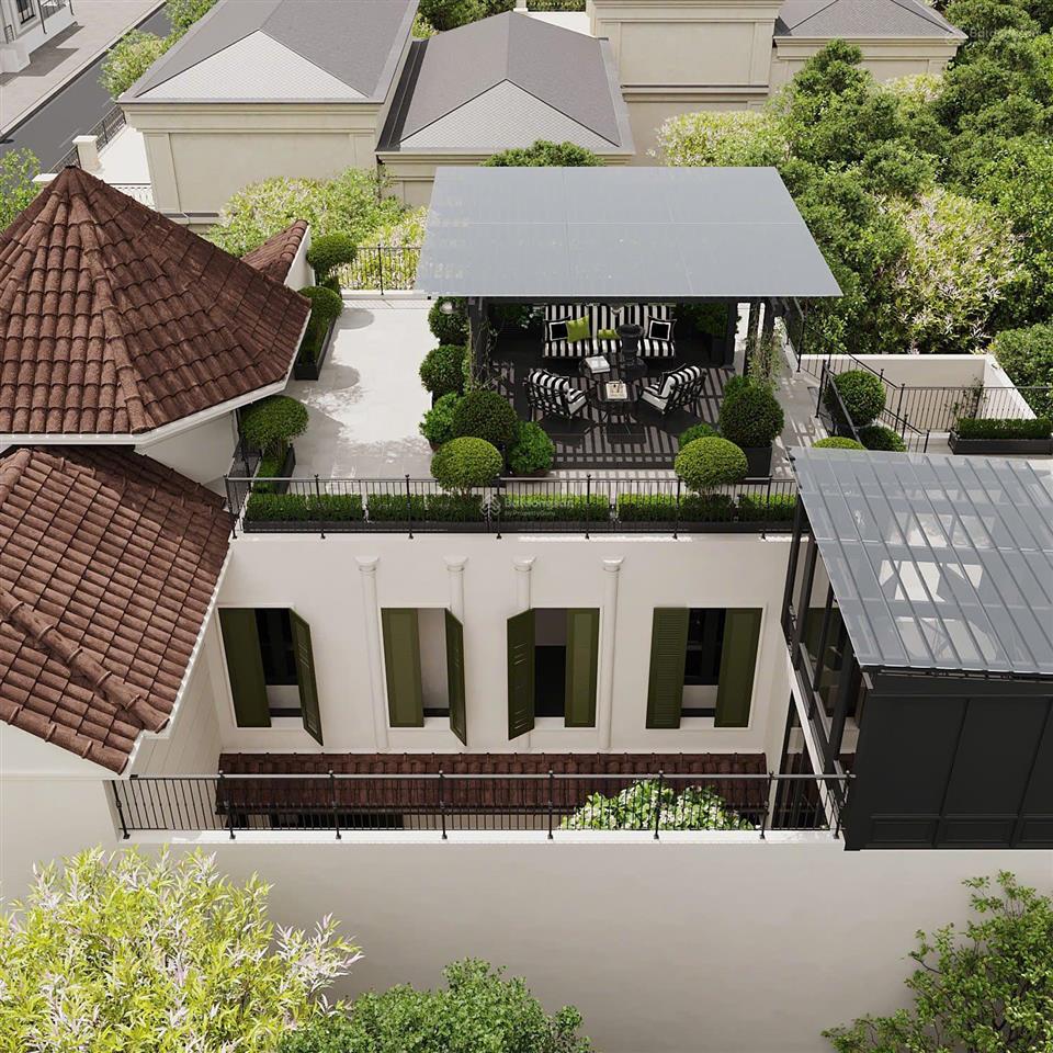 Bán biệt thự trần khánh dư  366m2  2 tầng  185 tỷ  kiến trúc pháp đẳng cấp