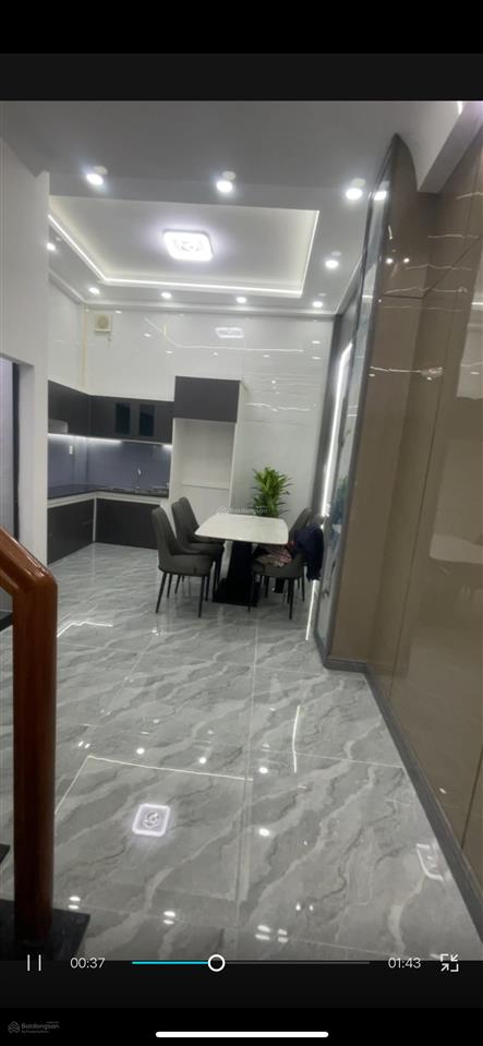 Nhà 2 tầng đẹp lung linh 62m2 gần hiệp thành city dt 4,1x15m hẻm ô tô