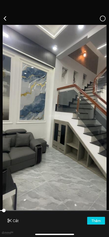 Nhà 2 tầng đẹp lung linh 62m2 gần hiệp thành city dt 4,1x15m hẻm ô tô