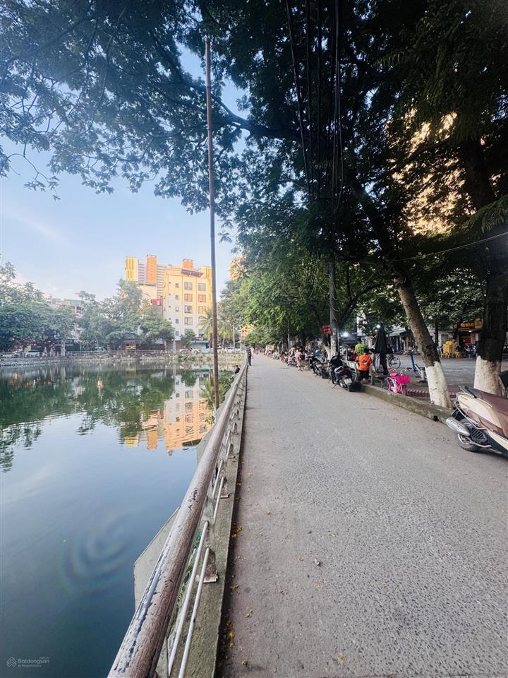 Mặt phố mỗ lao, hà đông,phân lô, vỉa hè, mặt tiền rộng, view hồ, kinh doanh đỉnh 40m2,5tầng, mt3,9