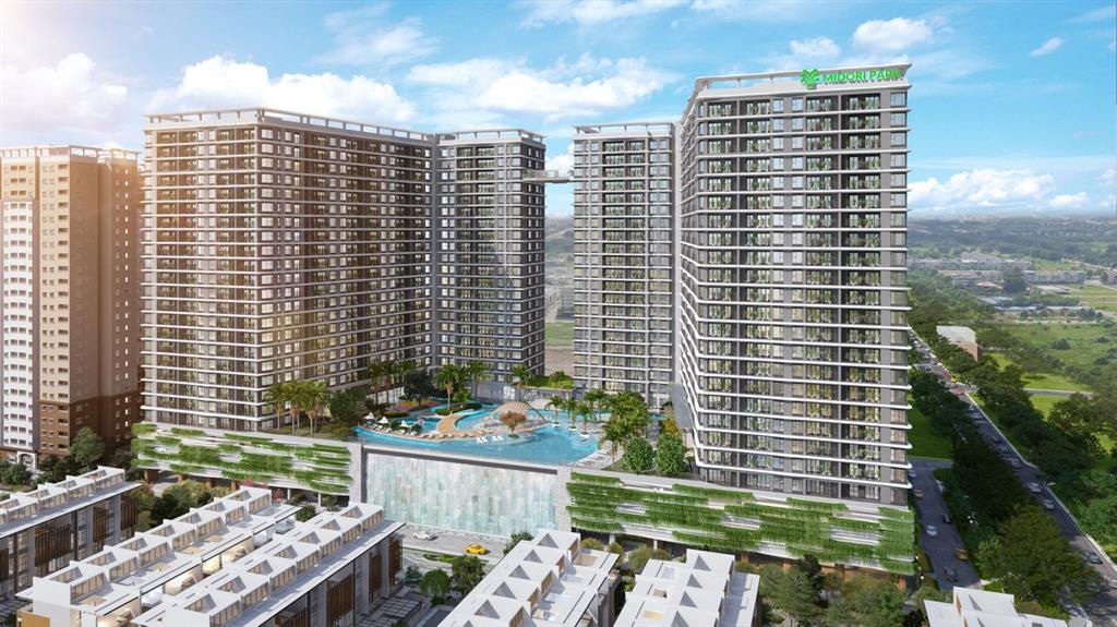 Bán cc midori park the glory, 3,3 tỷ, 61m2, 2pn1wc, lầu cao, nội thất đầy đủ